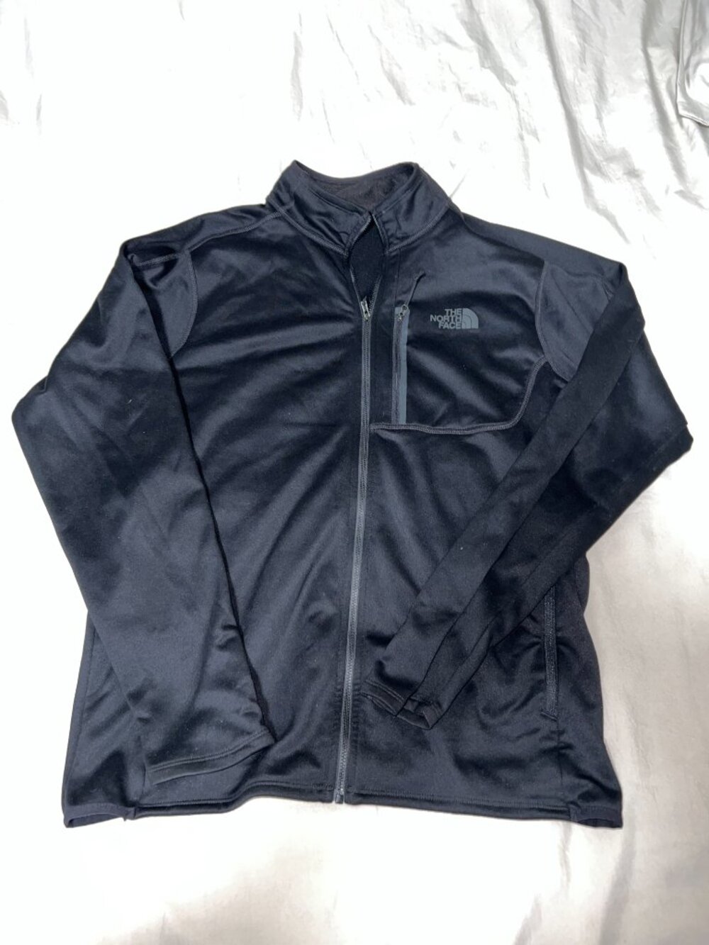 The North Face Canyonlands Full Zip Fleece Jacket Black Medium